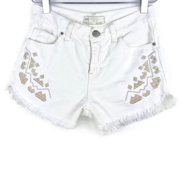 Free People Pants - Free People Tulum Shorts Size 24